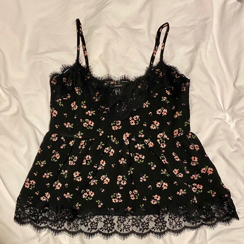Forever 21 floral cami